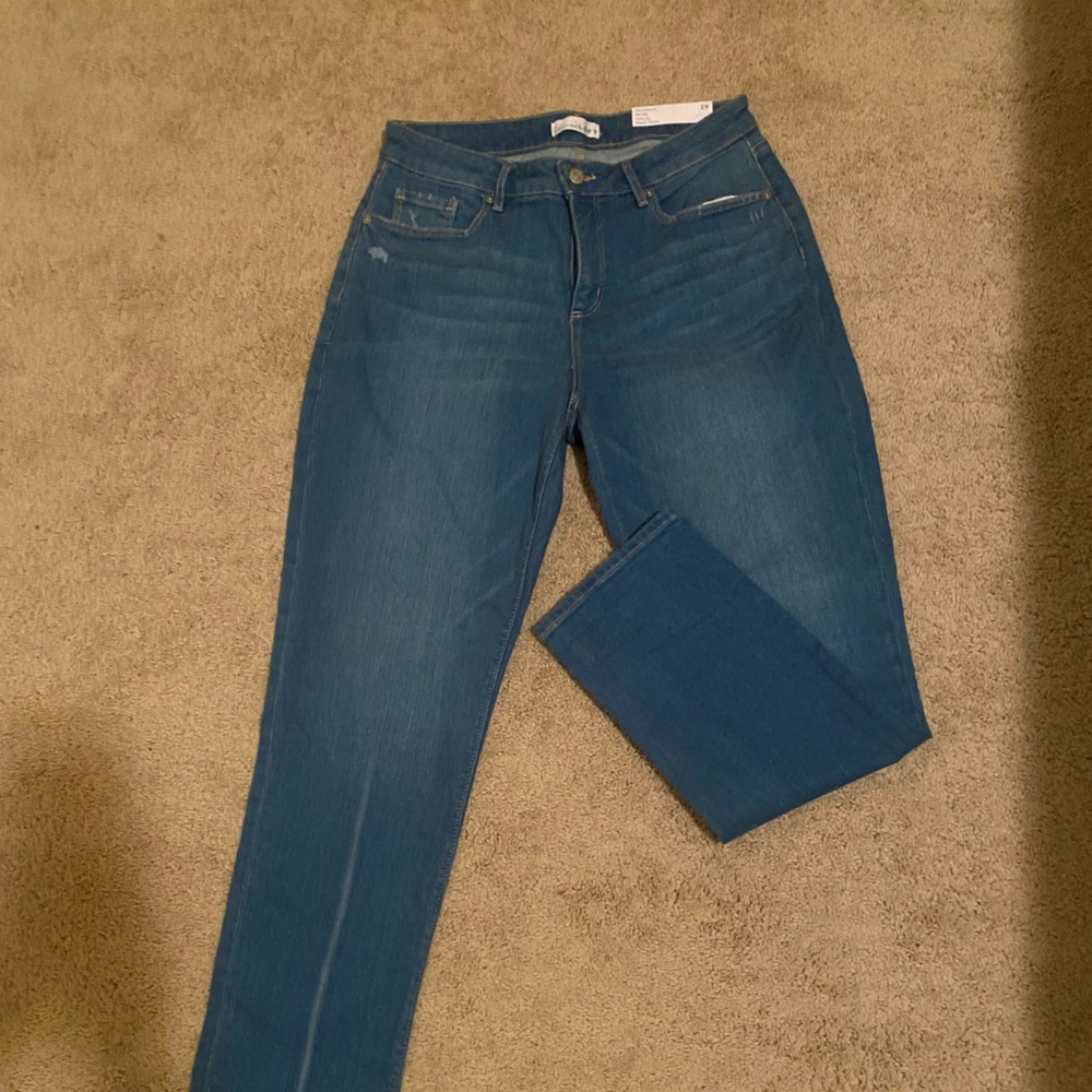 Loft Girlfriend jeans-Size 29-Mid-rise-curvy-NWT